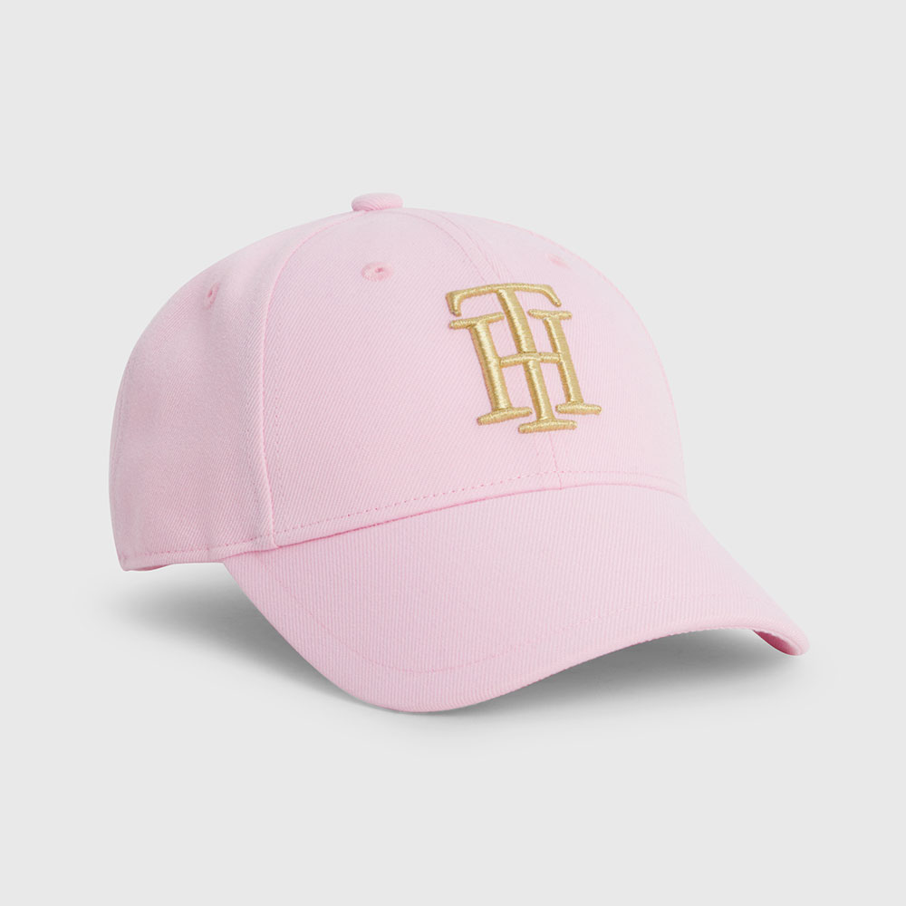 Pink tommy online hilfiger hat